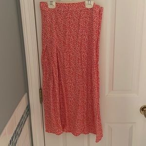 H&M floral skirt